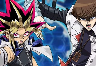 Yugi Muto and Seto Kaiba in artwork for Yu-Gi-Oh! which is intended to represent the upcoming Yu-Gi-Oh! Early Days Collection