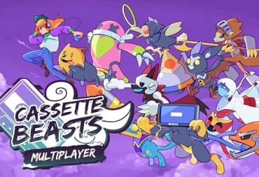 Artwork depicting several Cassette Beasts creatures and characters