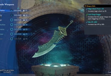 Final Fantasy VII Rebirth Weapons Guide - Image of Cloud's Best Sword