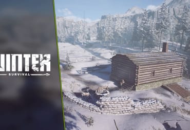 Winter Survival Guide - Cover Image Story Mode Cabin During the Daytime