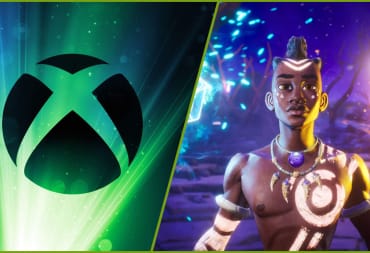 The Xbox logo next to a character from the upcoming game Tales of Kenzera: Zau, which will be showcased during the upcoming Xbox Partner Preview showcase