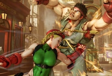 Street Fighter V Getting the Hit