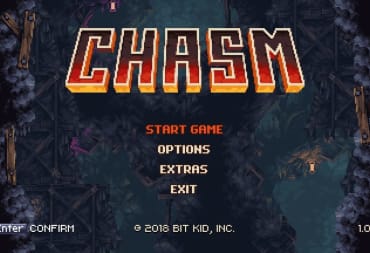 Chasm Title Screen