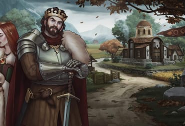 Artwork for the medieval kingdom sim Norland, which has been delayed