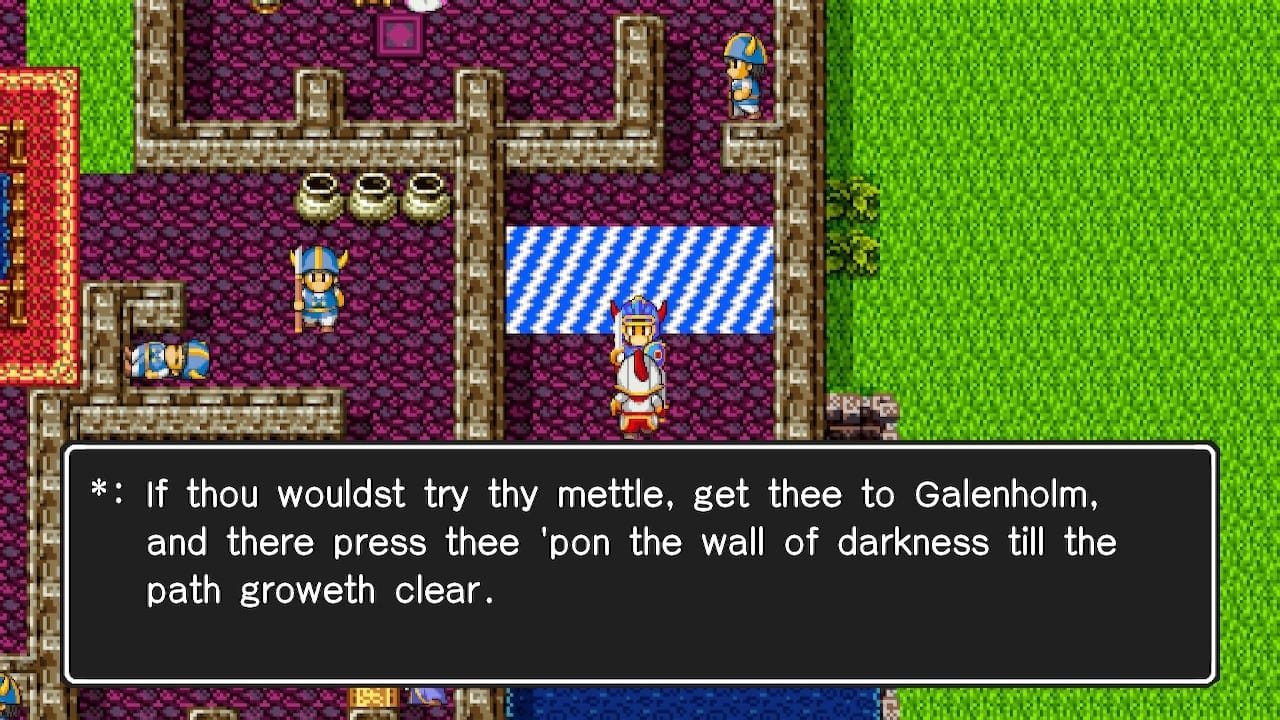Dragon Quest Trilogy - Elizabethan Dialogue