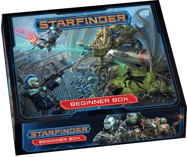 The Starfinder Beginner Box. Photo c/o Paizo.