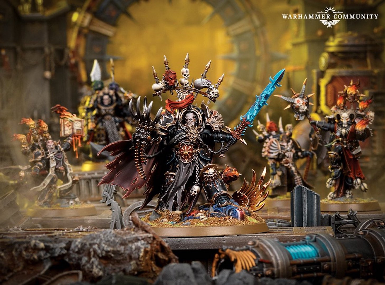 Abaddon the Despoiler in Codex: Chaos Space Marines. Image: Games Workshop