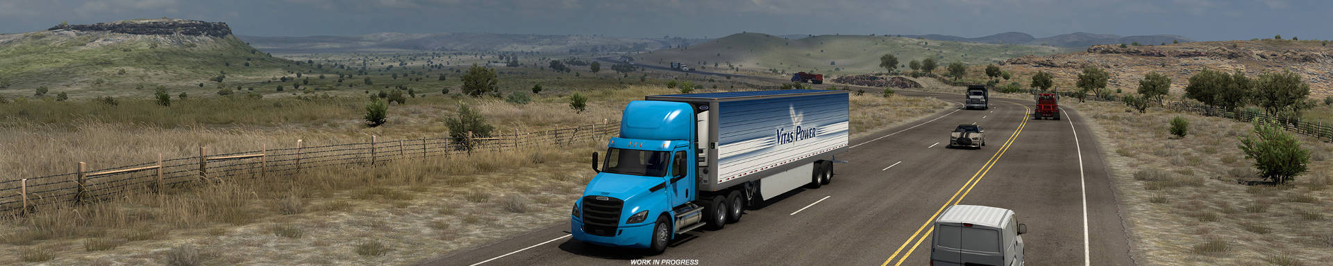 American Truck Simulator Texas DLC slice