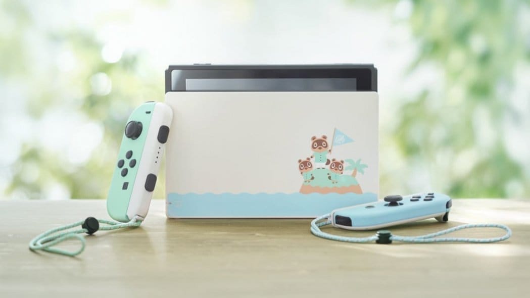 Animal Crossing-themed Nintendo Switch