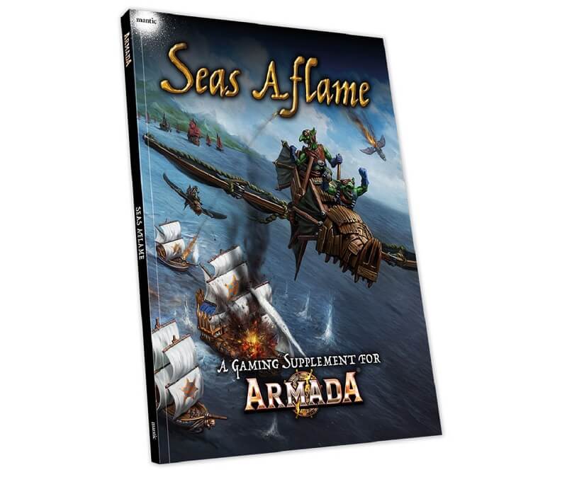 Kings of War Armada Seas Aflame.