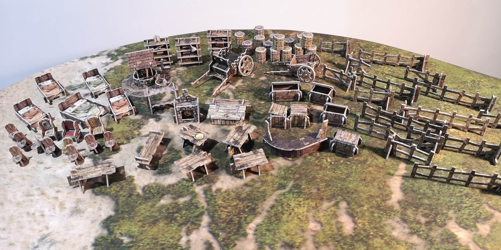 Battle Systems Fantasy Village.