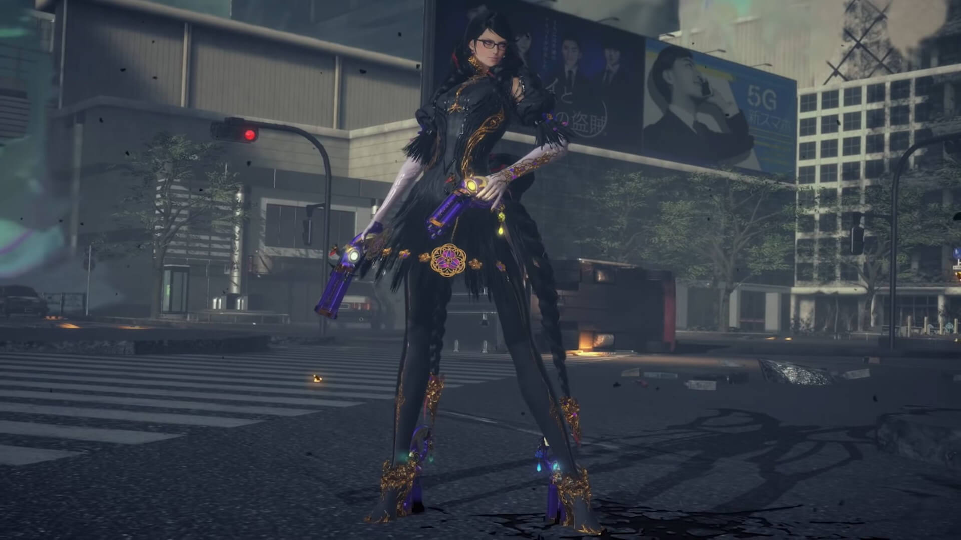 Bayonetta posing in the upcoming Bayonetta 3, which we could get a glimpse at in tomorrow's NIntendo Direct
