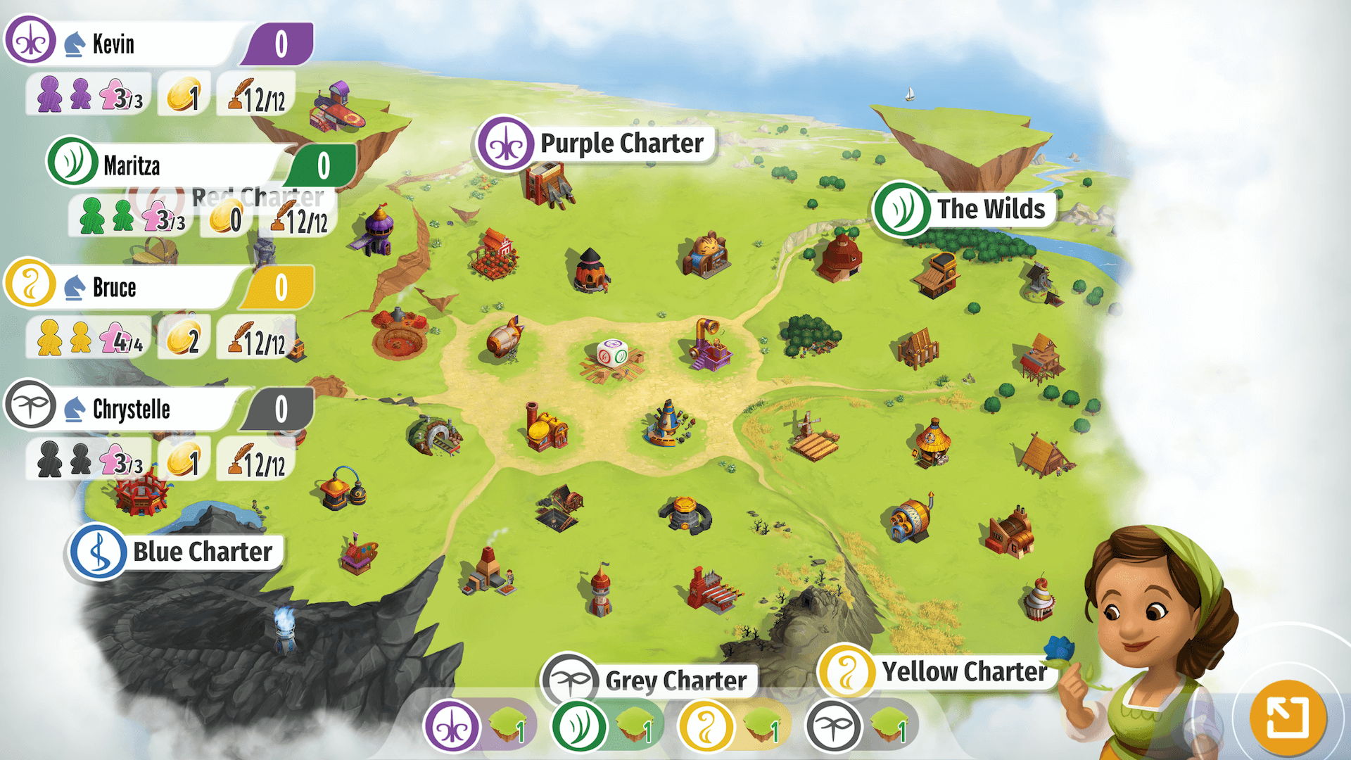 Charterstone Digital Edition overall map