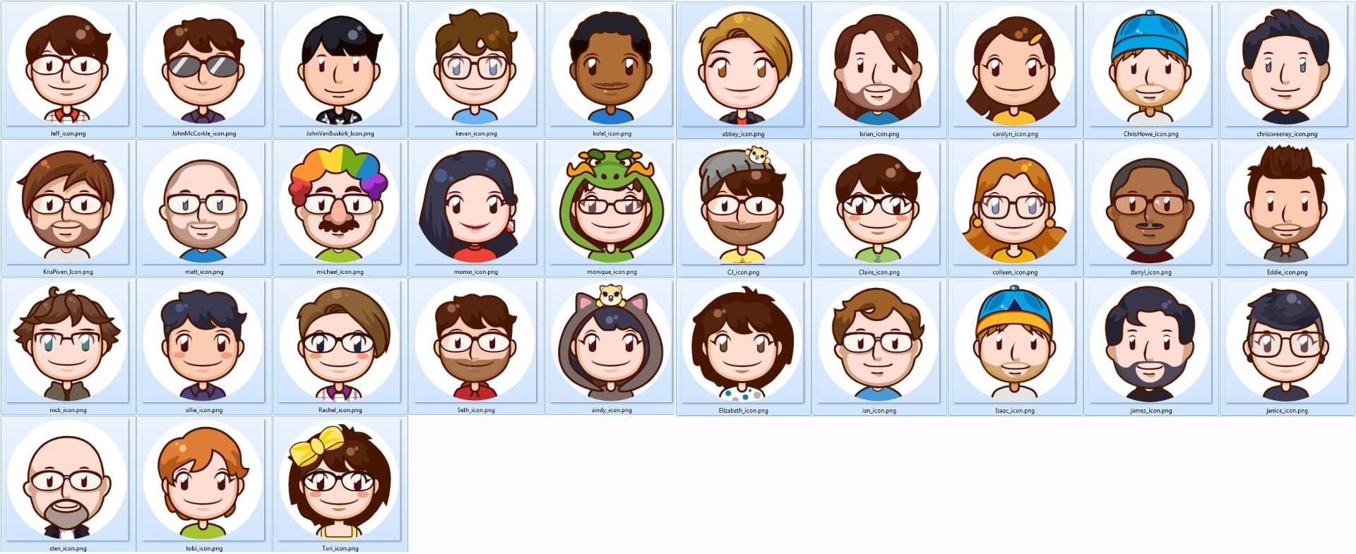 Cooking Mama: Cookstar music player icons