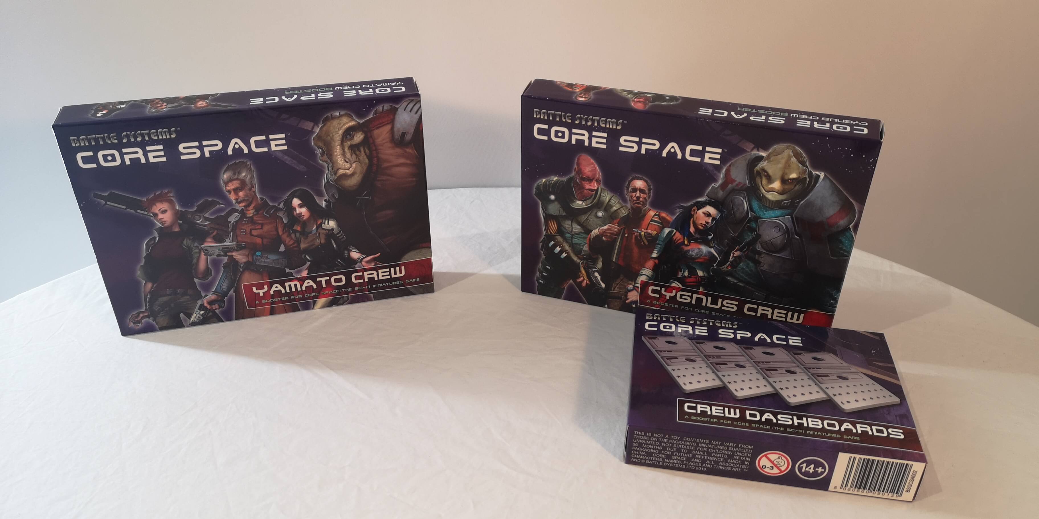 Core Space Crew Expansion Packs