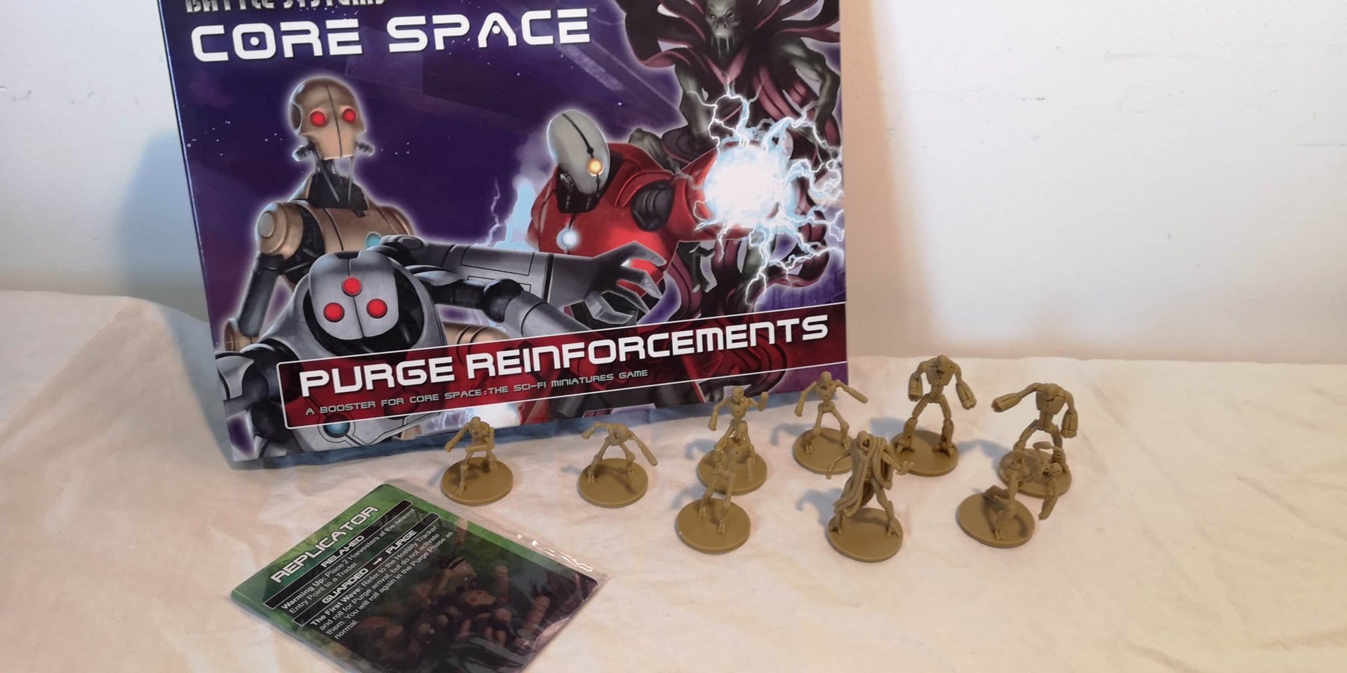 Brand New & Sealed Core Space Booster Purge Reinforcements 