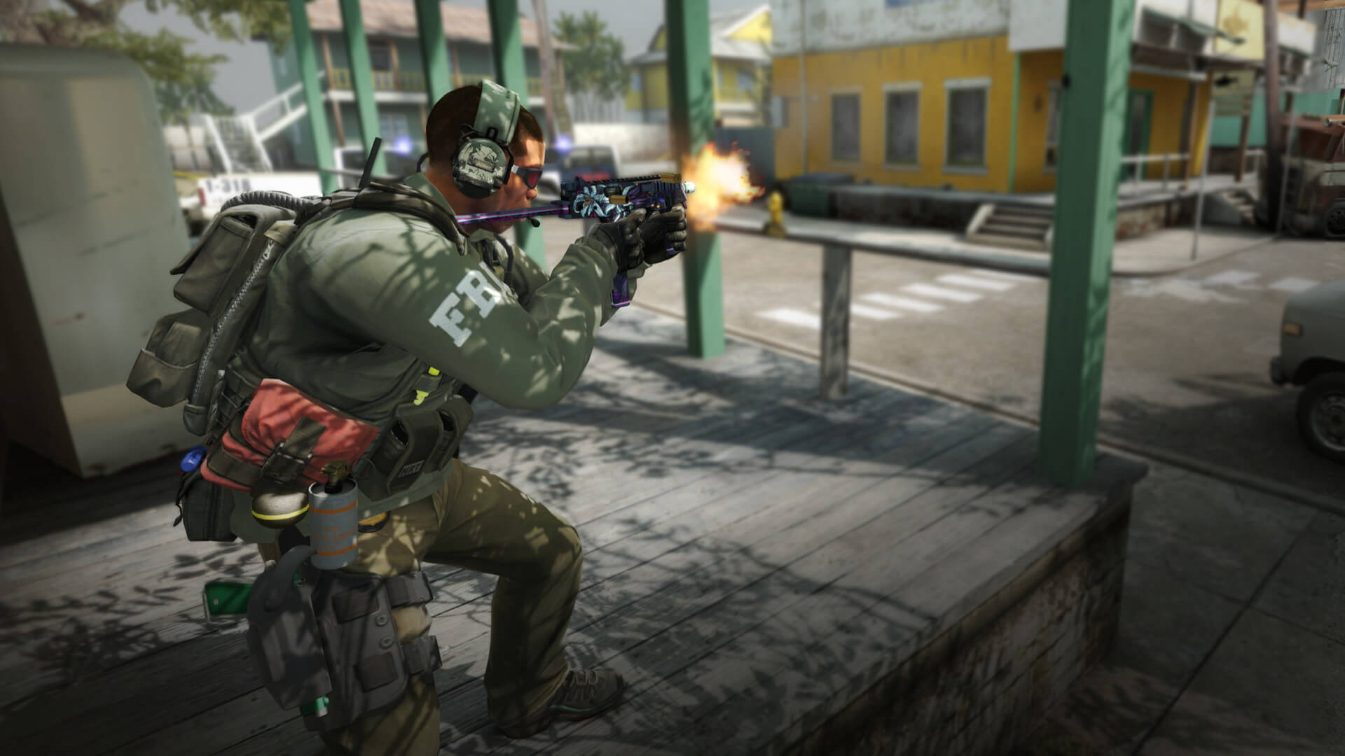 A screenshot of Counter-Strike: Global Offensive, another popular eSports game.