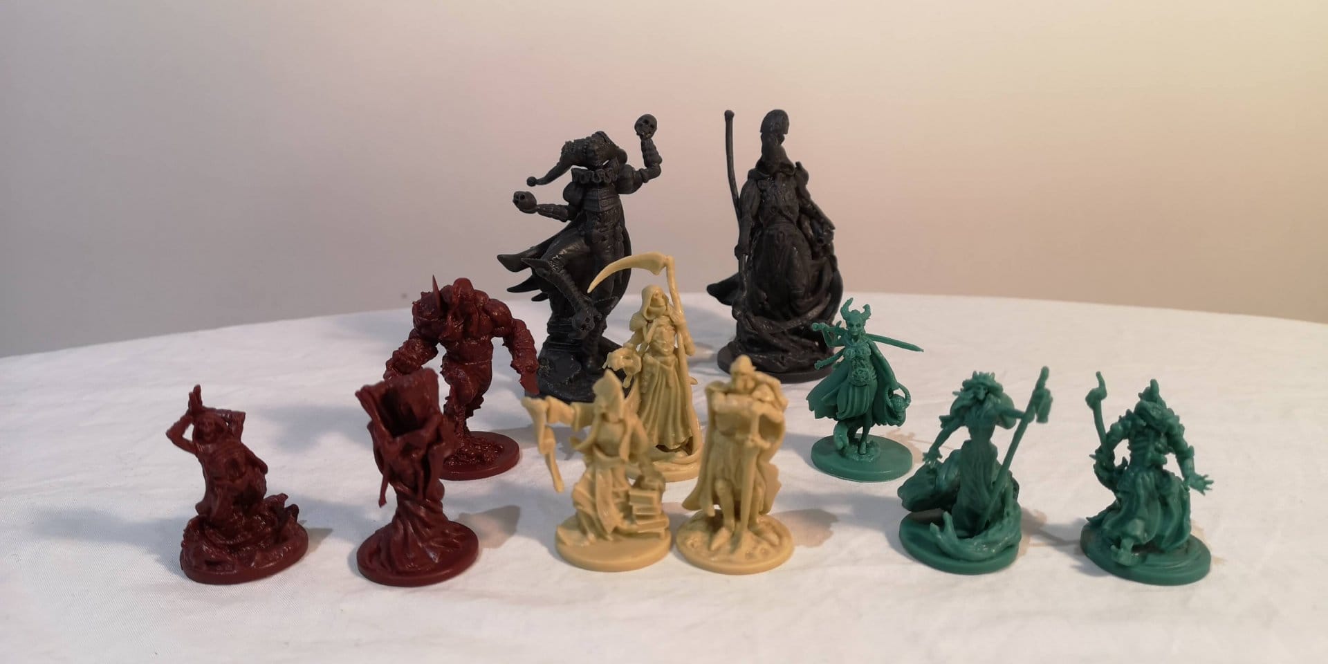 The Court of the Dead miniatures.
