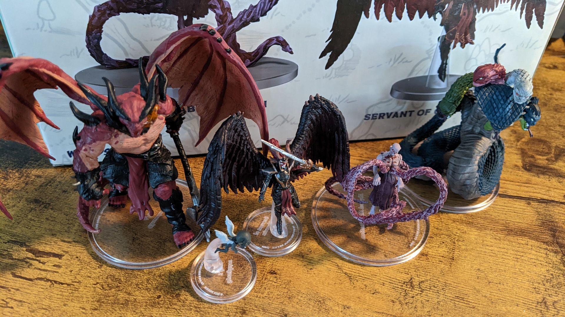 Monsters of Exandria from the Wizkids Critical Role line