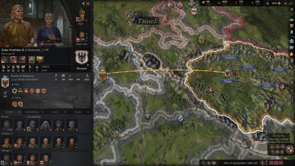 Typically involved stat-heavy gameplay in Crusader Kings 3