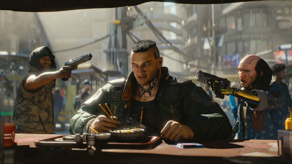 A character in Cyberpunk 2077, the cause of the Everspace 2 delay