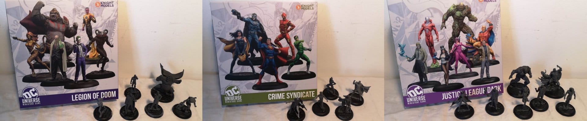 Accessories Objective Game Markers Set 2 Knight Models DC Universe: