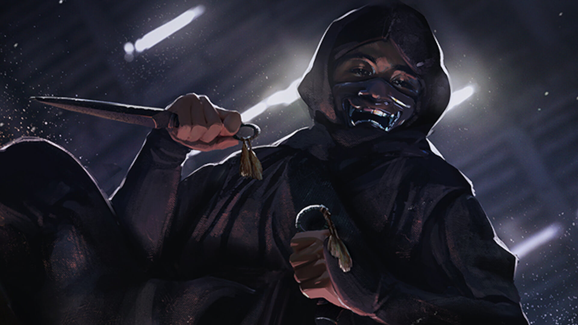 A ninja in the new Dark Passenger project
