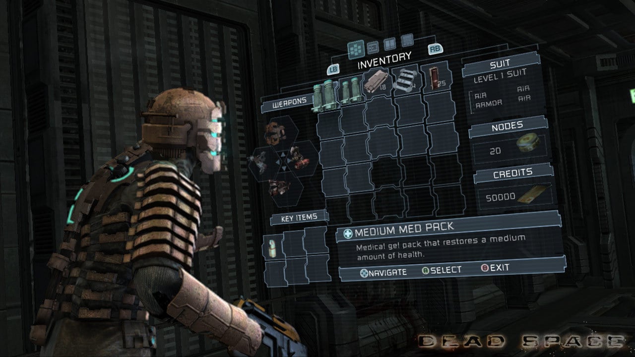 Dead Space Map