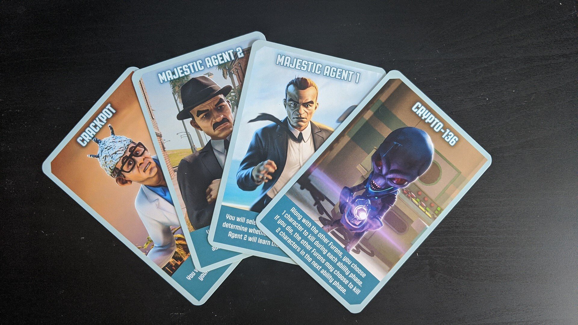 Destroy All Humans Official Card Game Cards
