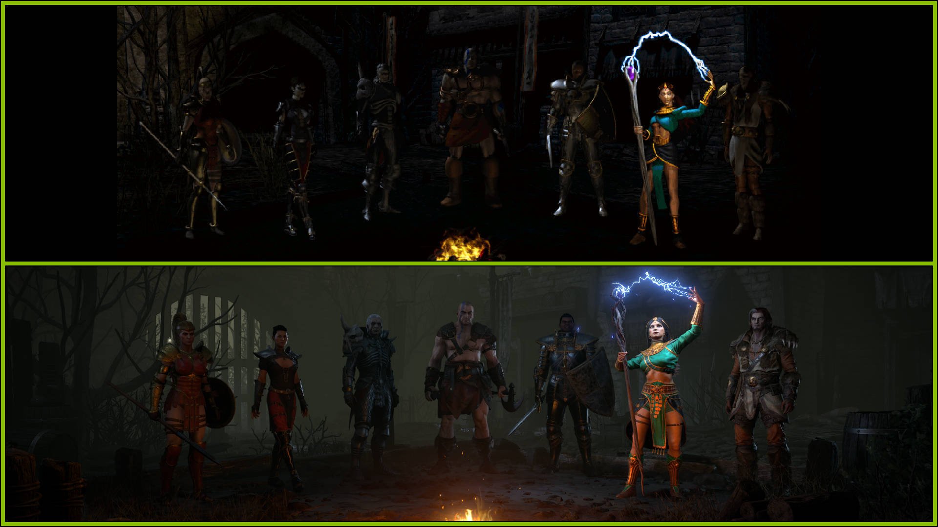 Diablo 2 Resurrected Technical Alpha preview - Character select