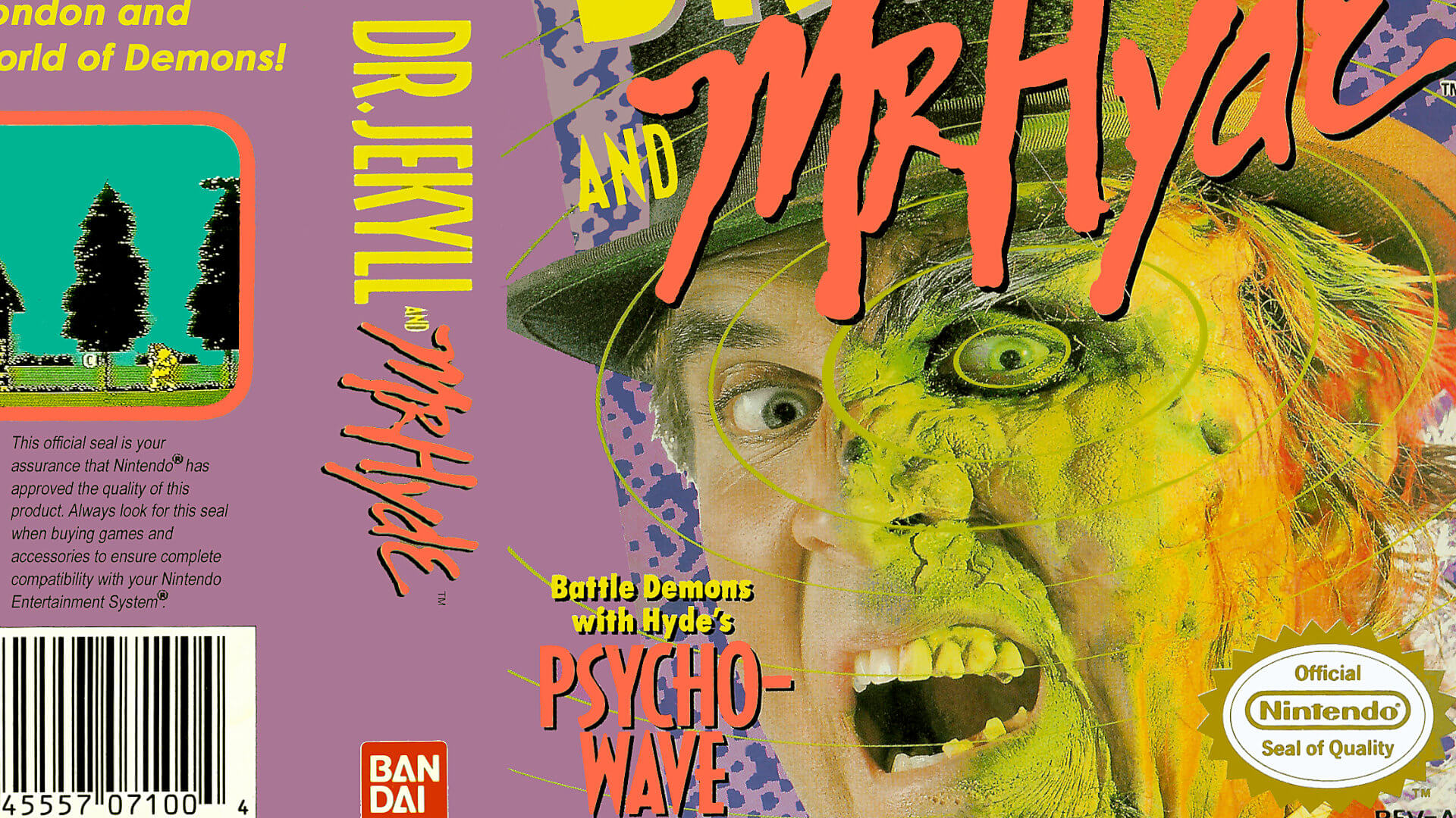 Dr Jekyll and Mr Hyde NES