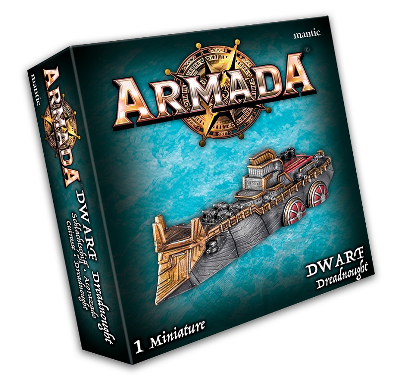 Armada Dwarf Dreadnought.