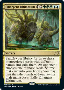 A Card from the new Ikoria set of Magic: The Gathering, courtesy Wizards of the Coast