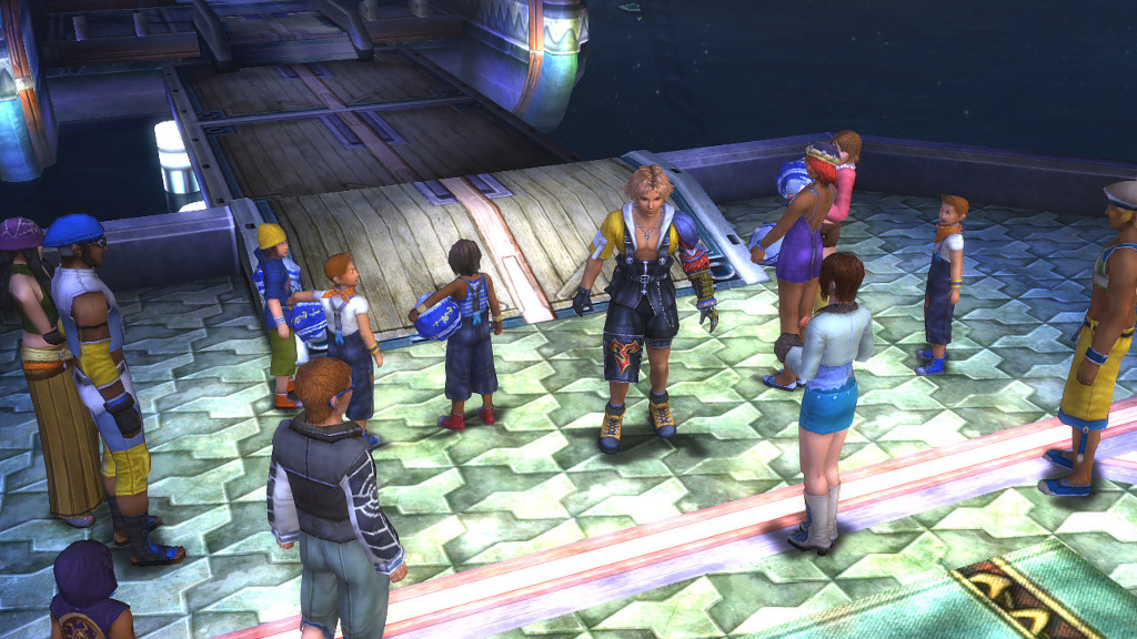 Tidus in Final Fantasy X, which could potentially get another sequel in Final Fantasy X-3 someday