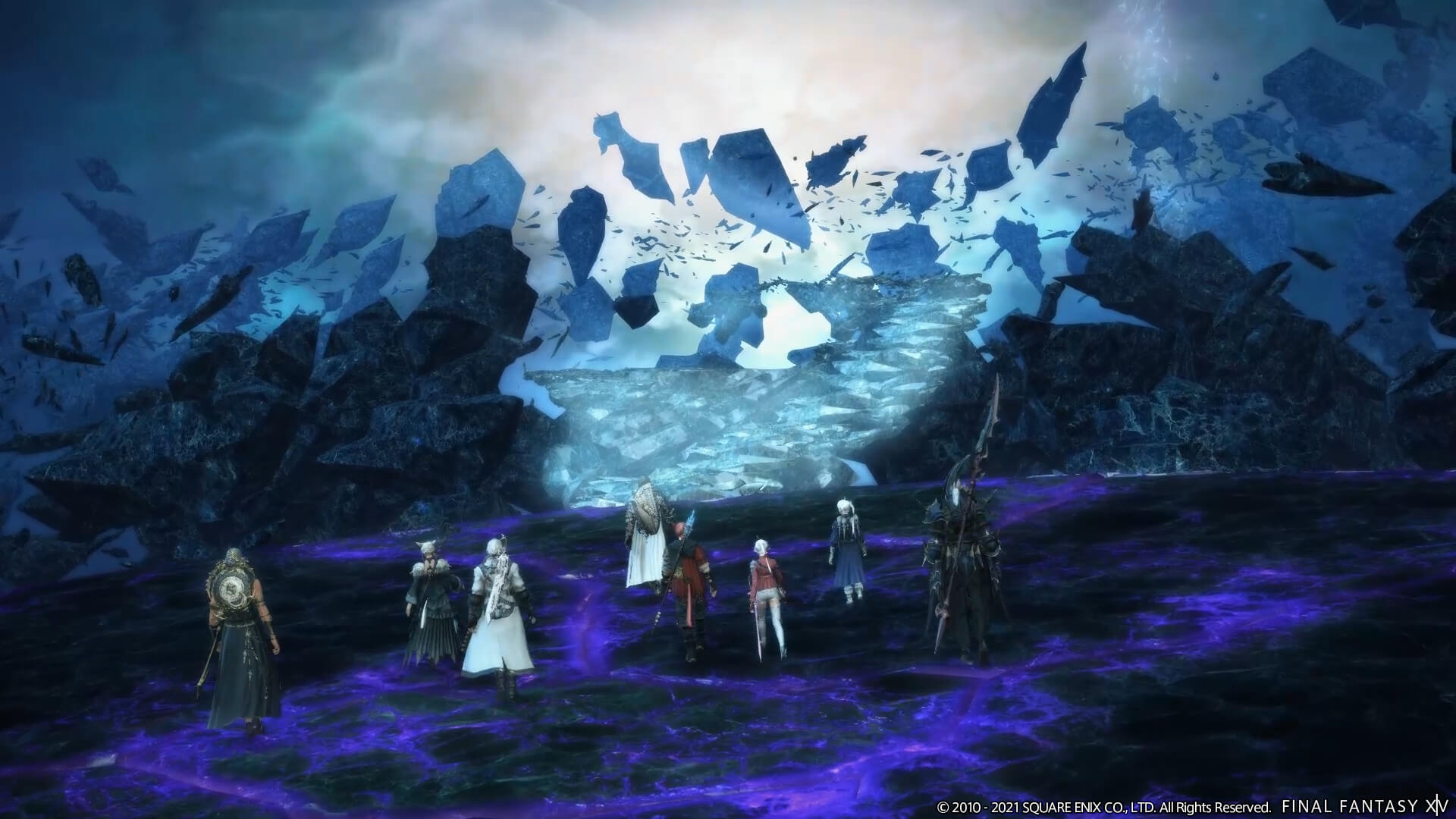The Scions of the Seventh Dawn in Square Enix's Final Fantasy XIV: Endwalker