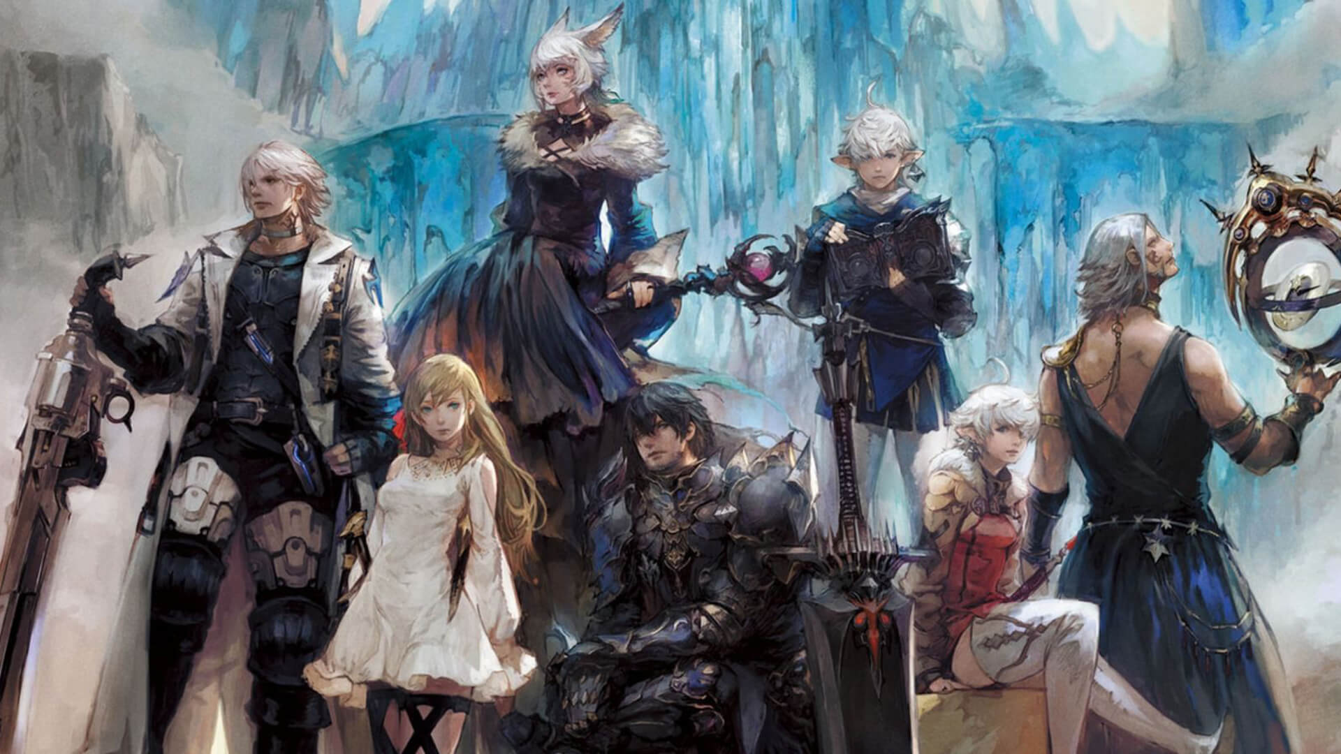 Final Fantasy 14, an online game many players have turned to during the pandemic.