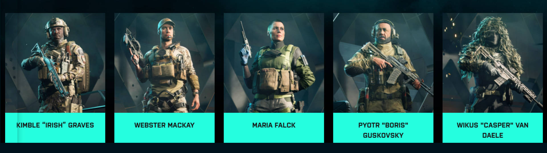 First 5 Battlefield 2042 Specialists Revealed slice
