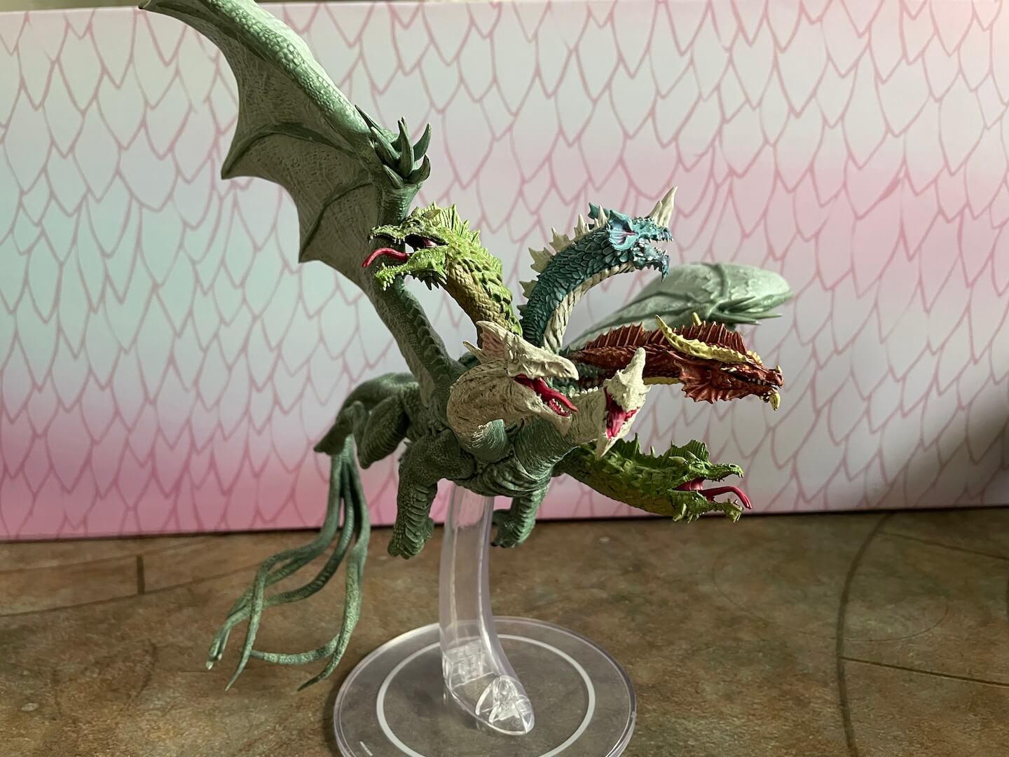 The Dracohydra from Fizban's Treasury of Dragons Collector's Box