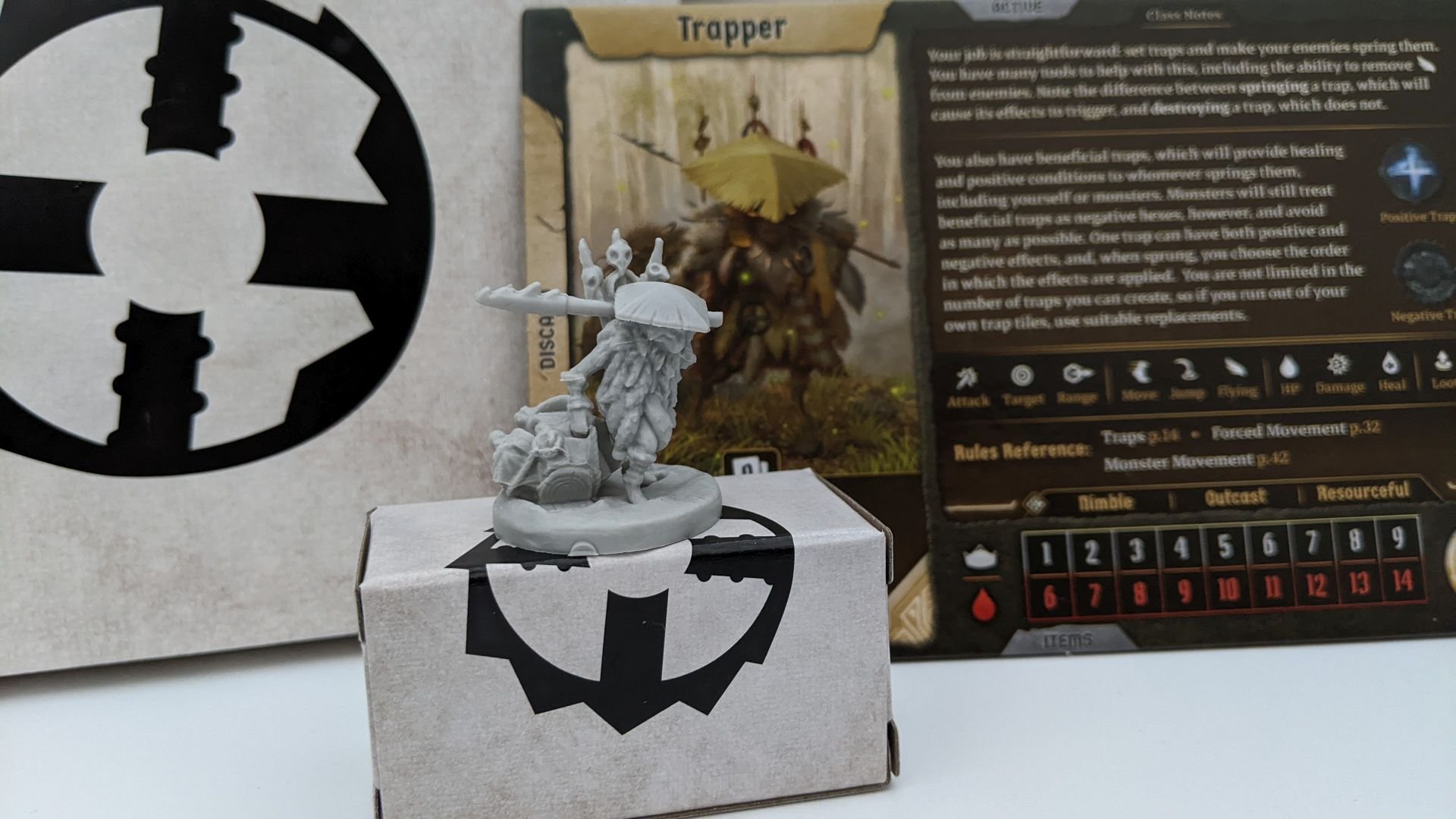 The Trapper mini from the Frosthaven Advanced Class