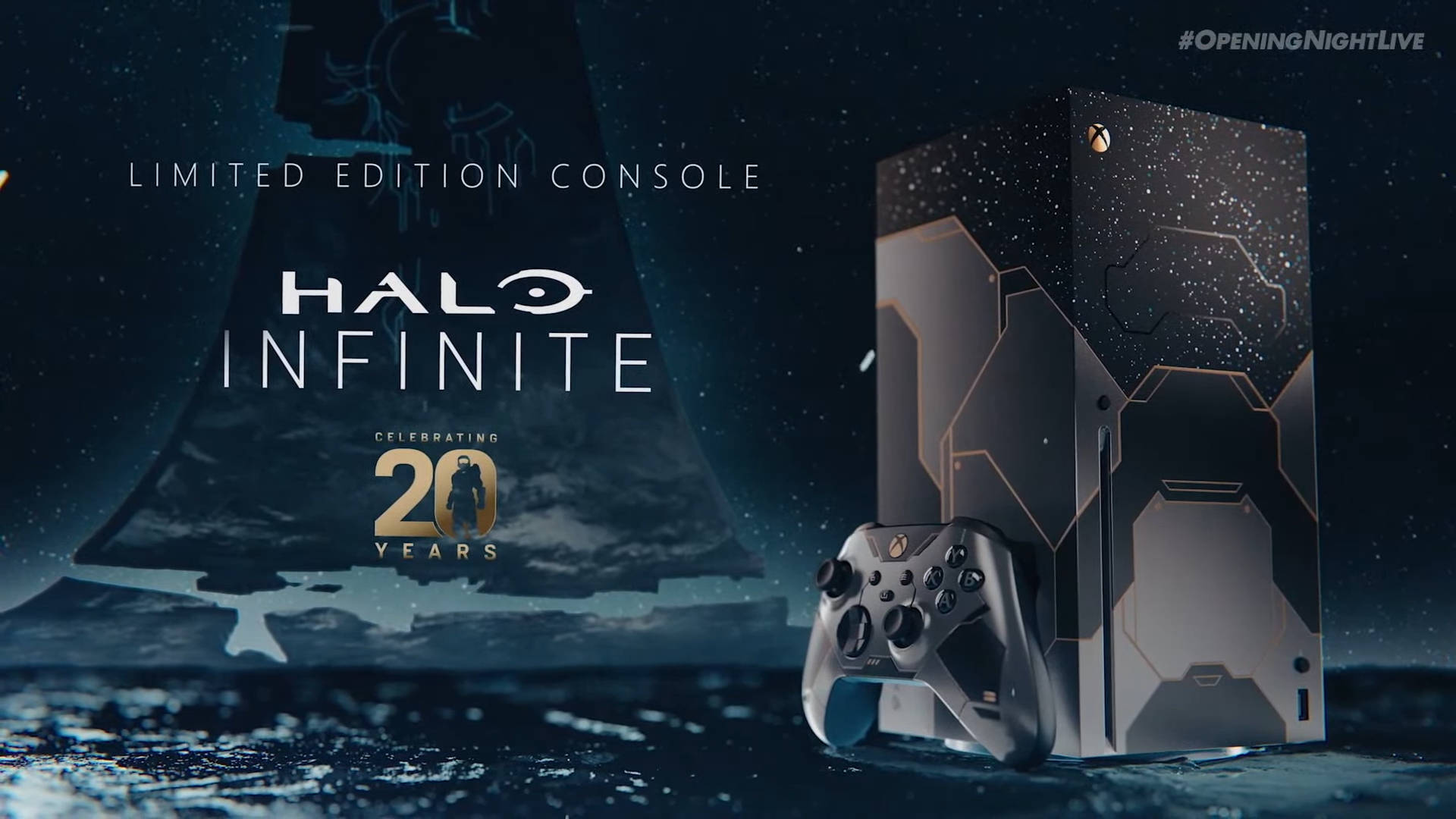 Gamescom Open Night Live 2021 Halo Infiniite Xbox Series X Limited Edition Console