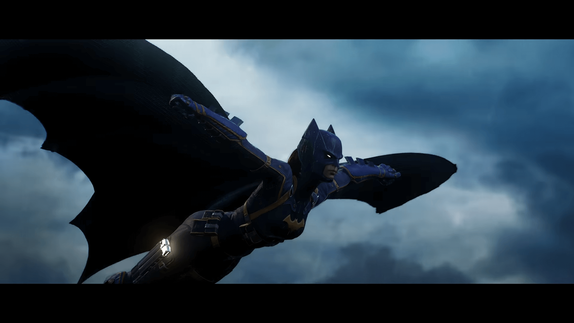 Batgirl has a glider in Gotham Knights