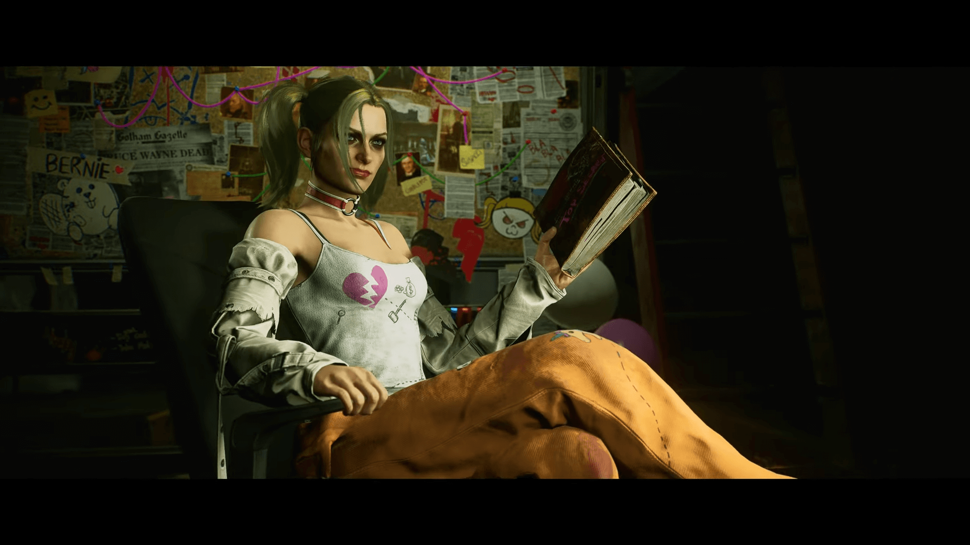 Harley Quinn as she appears in Gotham Knights