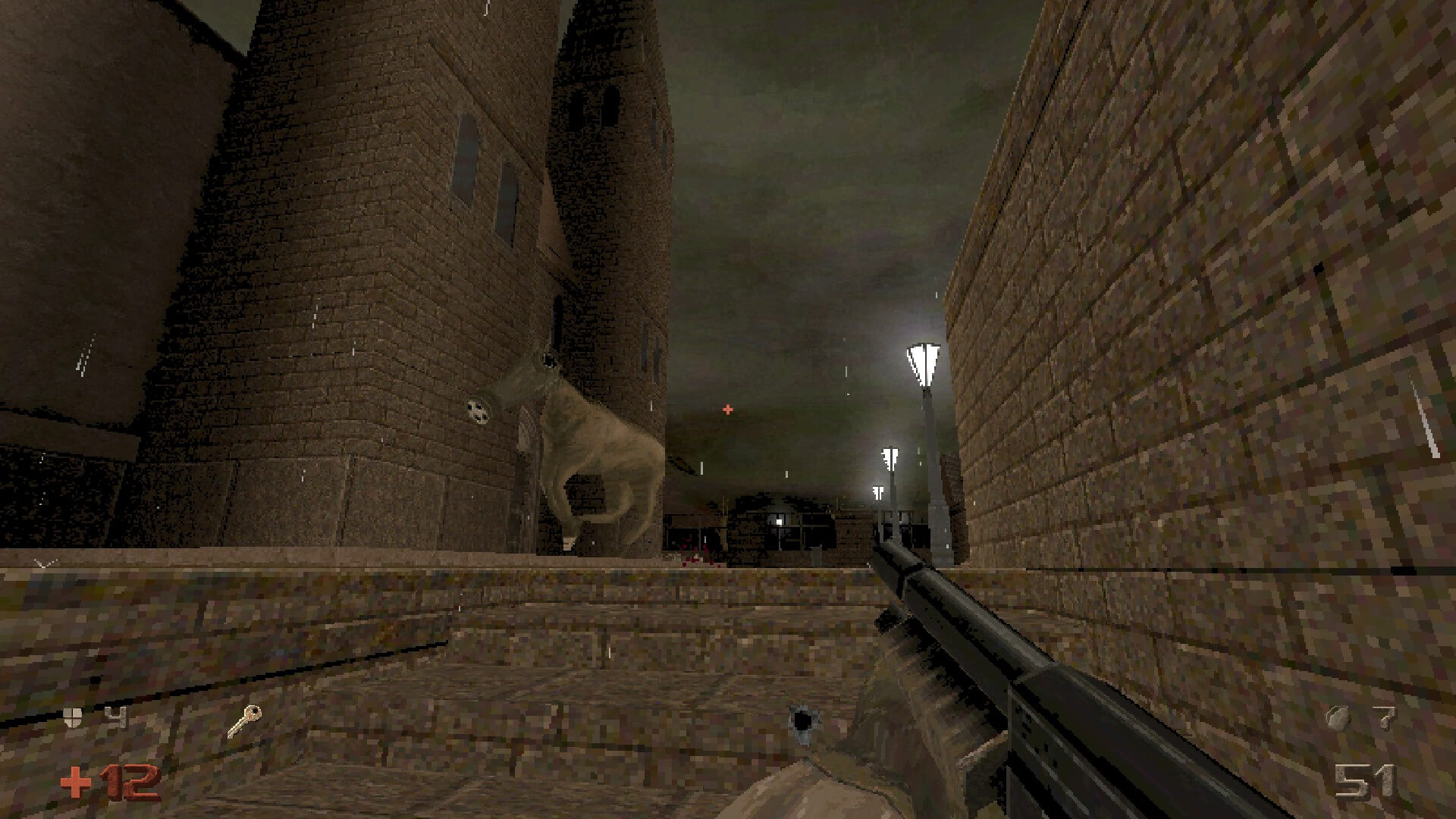 HROT demo screenshot - horse enemy