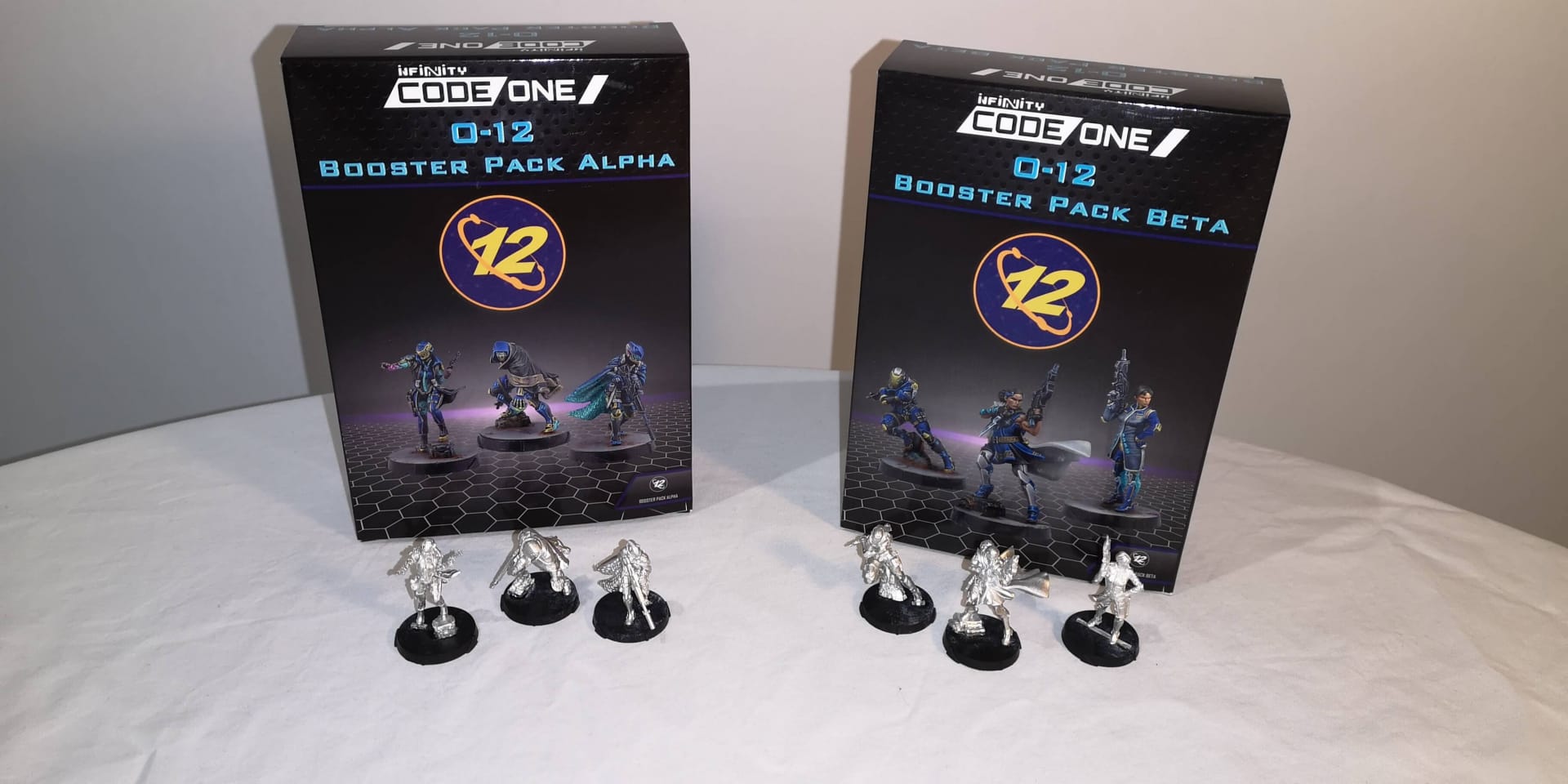 Infinity CodeOne O-12 Booster Pack Alpha and Beta.