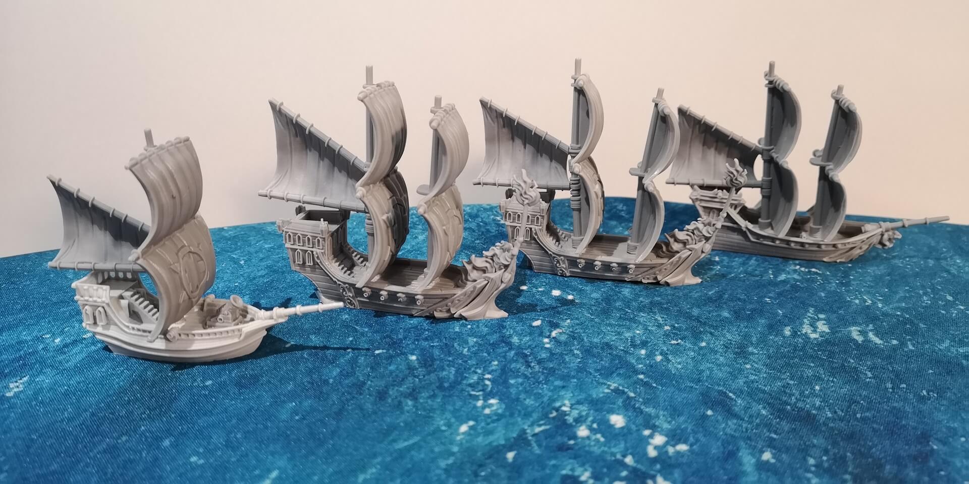 Kings of War Armada Basilean.