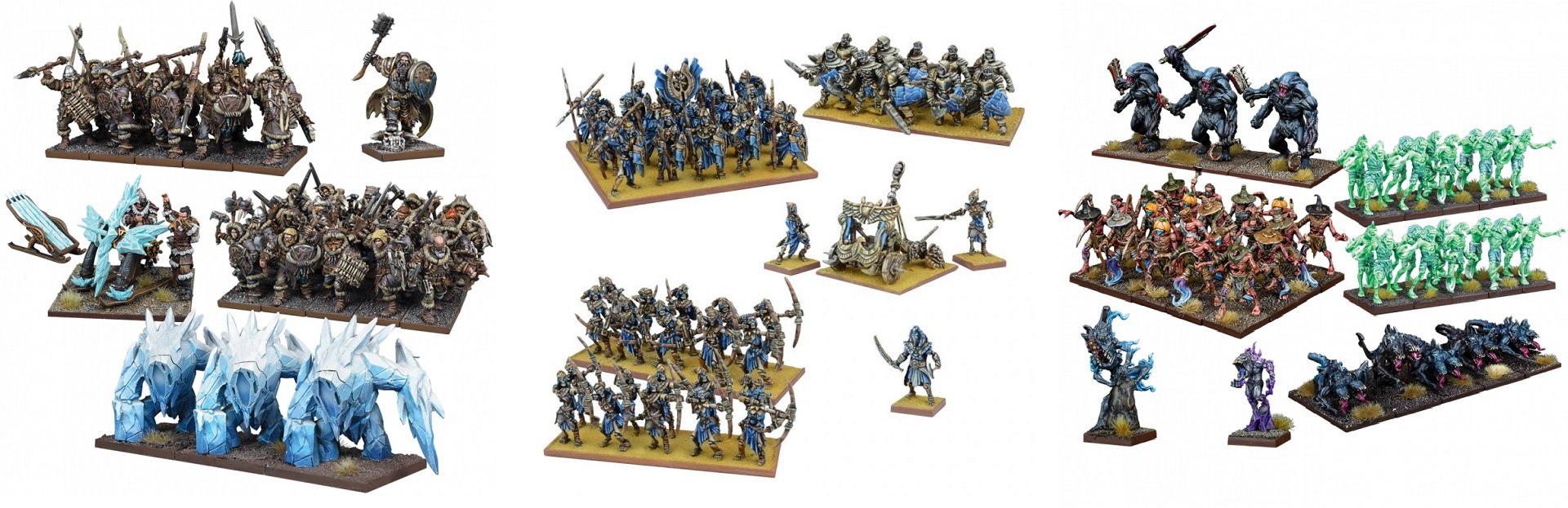 Miniature di Kings of War.