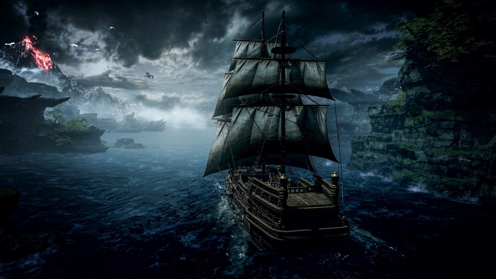 A ship sailing forth in Lost Ark