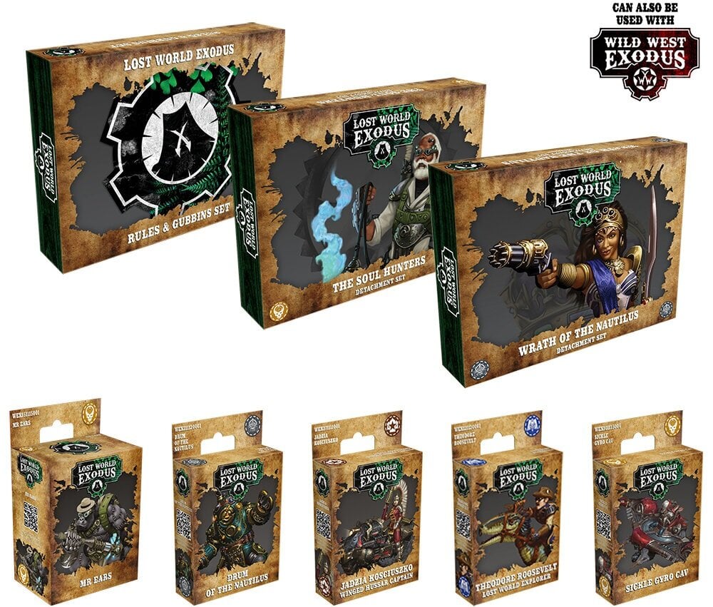 Lost World Exodus Upcoming Boxes.