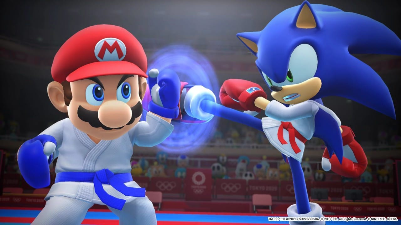 Mario and Sonic at the Olympic Games 2020 Combat