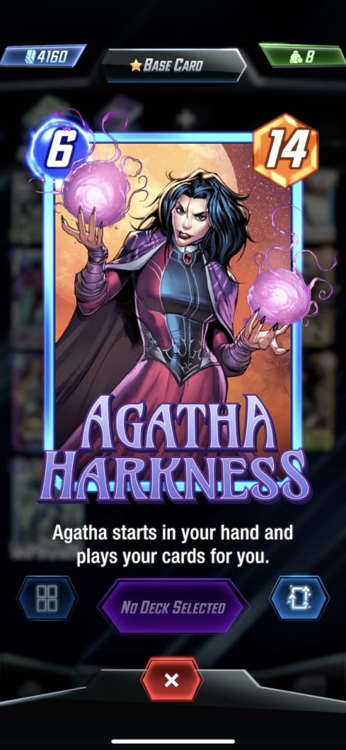 Marvel Snap Agatha